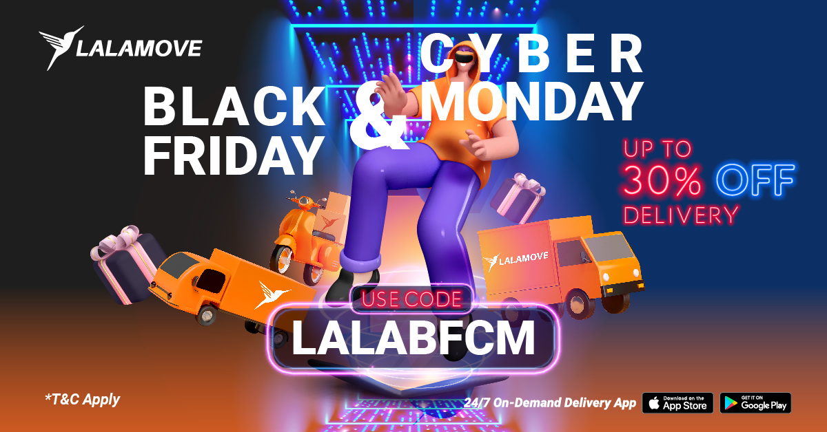 Black Friday Cyber Monday Delivery Deals